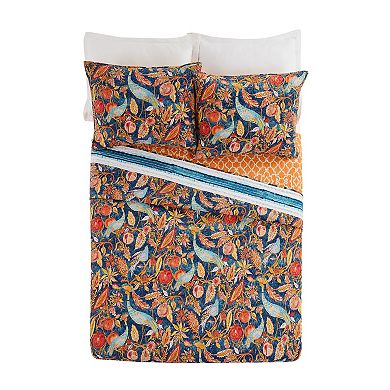 Dena Home Peacock Garden Quilt Set
