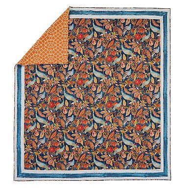 Dena Home Peacock Garden Quilt Set