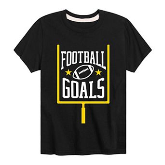 Boys 8-20 Football Goals Graphic Tee