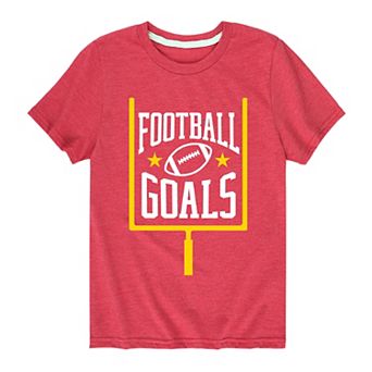 Boys 8-20 Football Goals Graphic Tee