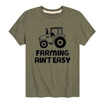 Boys 8-20 Farming Aint Easy Graphic Tee