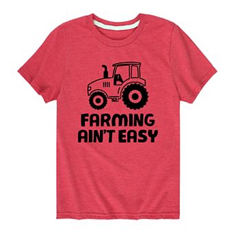Boys 8-20 Farming Aint Easy Graphic Tee