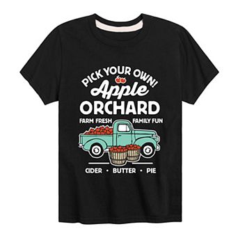 Boys 8-20 Apple Orchard Graphic Tee