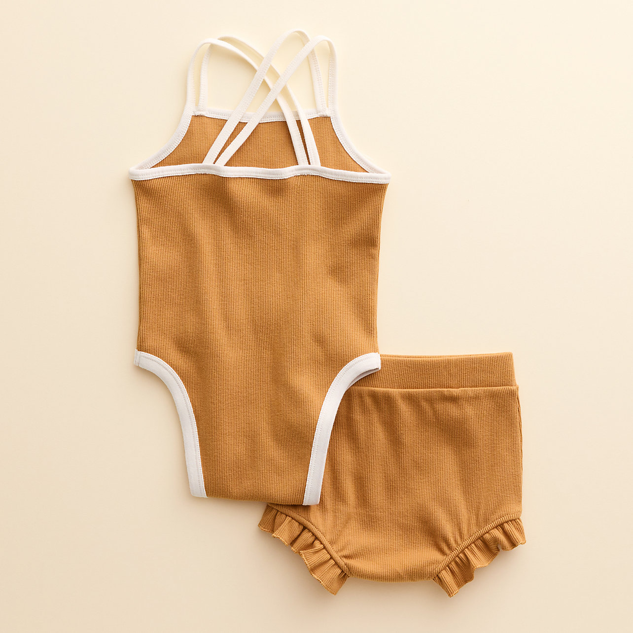 Baby Girl Little Co. by Lauren Conrad Essential Tank Bodysuit & Bloomer Shorts Set