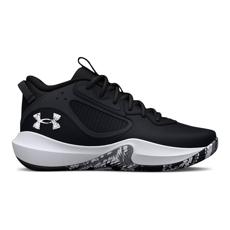 Under Armour Lockdown 6 Big Kids Basketball Shoes, Girls, Black - 3025617-001 - Athletic Shoes and Sneakers  sku 3025617-001