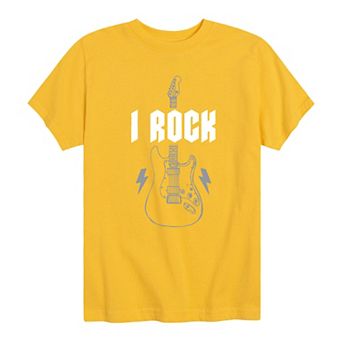 Boys 8-20 I Rock Guitar Graphic Tee