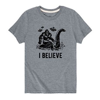 Boys 8-20 I Believe Graphic Tee