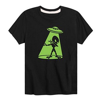 Boys 8-20 Alien Dabbing Graphic Tee