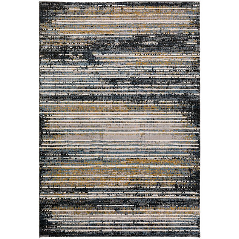 Addison Abstract Area Rug, Multicolor, 2X7.5 Ft