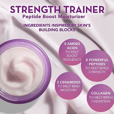 Strength Trainer Skin Barrier Moisturizer with Peptides and Niacinamide