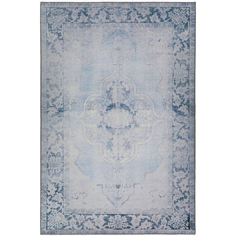 Addison Kensington Sky Persian Non-skid Area Rug, Blue, 8.5X13 Ft