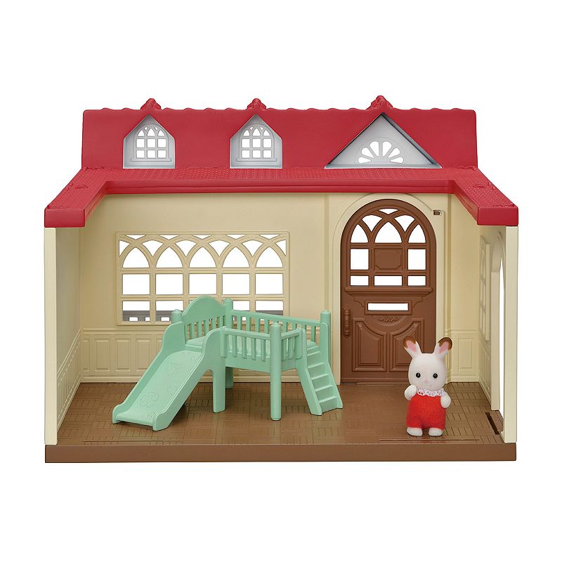 Calico Critters Sweet Raspberry Home Figure Story House, Multicolor
