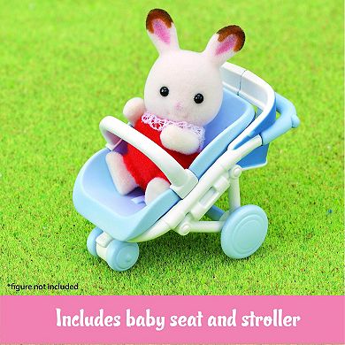 Calico Critters Family Cruising Car Toy Vehicle for Dolls with Baby Stroller Included