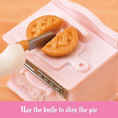 Calico Critters Playful Starter Dollhouse Furniture Set with Figure and "Working" Appliances