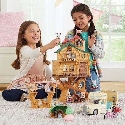 Calico Critters Adventure Treehouse Gift Set Dollhouse Playset