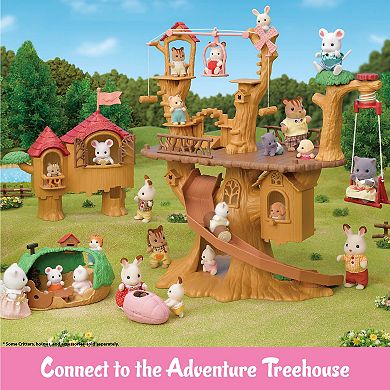 Calico Critters Baby Ropeway Park Dollhouse Playset with Figure