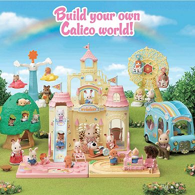 Calico Critters Baby Balloon Playhouse Dollhouse Playset with Figure