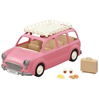 Calico Critters Family Picnic Van Toy Vehicle for Dolls with Picnic Accessories