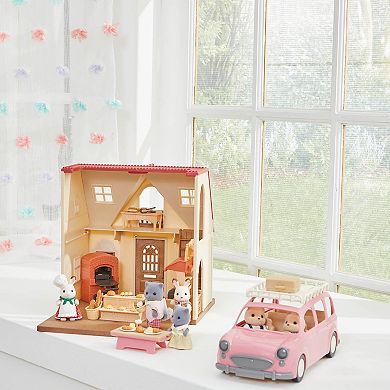 Calico Critters Bakery Shop Starter Set Dollhouse Playset with Furniture and Accessories