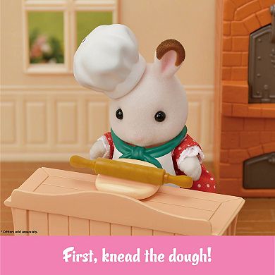 Calico Critters Bakery Shop Starter Set Dollhouse Playset with ...