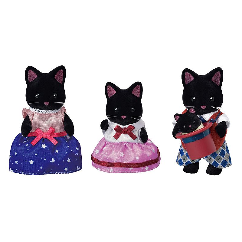 58089298 Calico Critters Midnight Cat Family, Multicolor sku 58089298