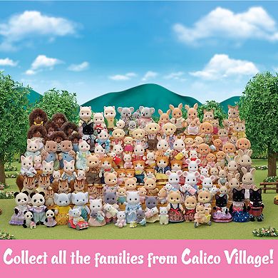 Calico Critters Midnight Cat Family