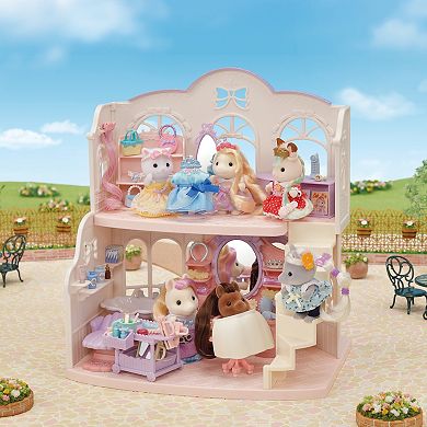 Calico Critters Pony's Stylish Hair Salon Dollhouse Playset with Figure and Accessories