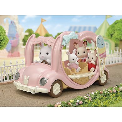 Calico Critters Ice Cream Van Toy Vehicle for Dolls