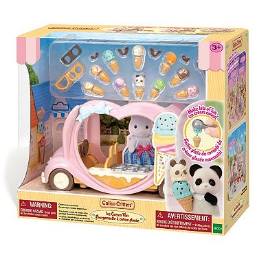 Calico Critters Ice Cream Van Toy Vehicle for Dolls