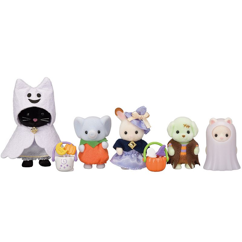 Calico Critters Trick or Treat Parade Limited Edition Seasonal Halloween Se