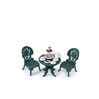 Calico Critters Town Series Tea and Treats Fashion Dollhouse Set with Furniture and Accessories