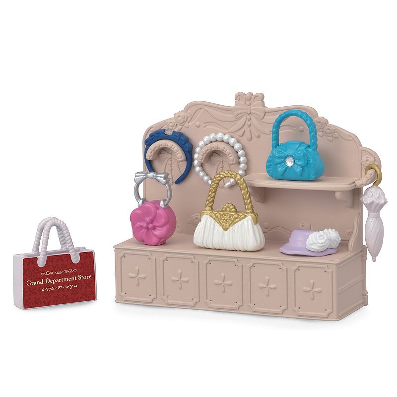 Calico Critters Town Series Fashion Showcase Dollhouse Playset with Fashion