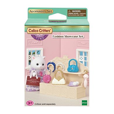 Calico Critters Town Series Fashion Showcase Dollhouse Playset with Fashion Accessories