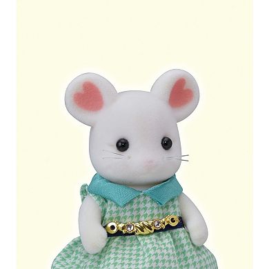 Calico Critters Town Series Marshmallow Mouse Collectible Doll Figure ...