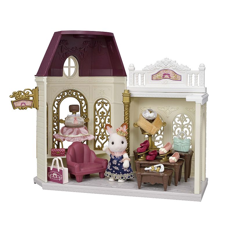 Calico Critters Fashion Boutique, Dollhouse Playset with Figure & Fashion A