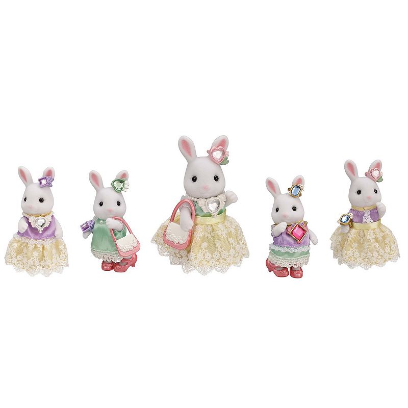 Calico Critters Fashion Playset Jewels & Gems Collection with Snow Rabbit F