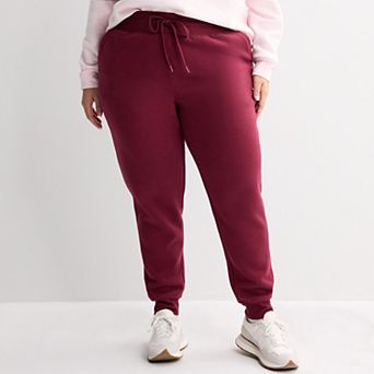 Plus Size Tek Gear® Ultrasoft Fleece Jogger Pants