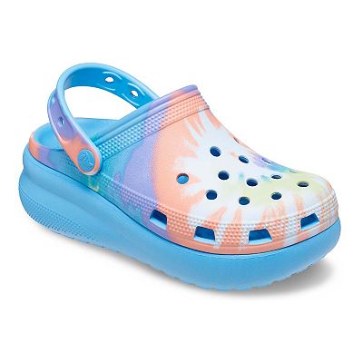 Factory Swirl Crocs Size 2 for Girls