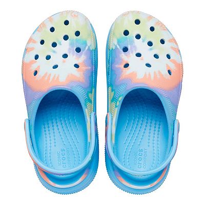 Crocs tie fashion dye pastel