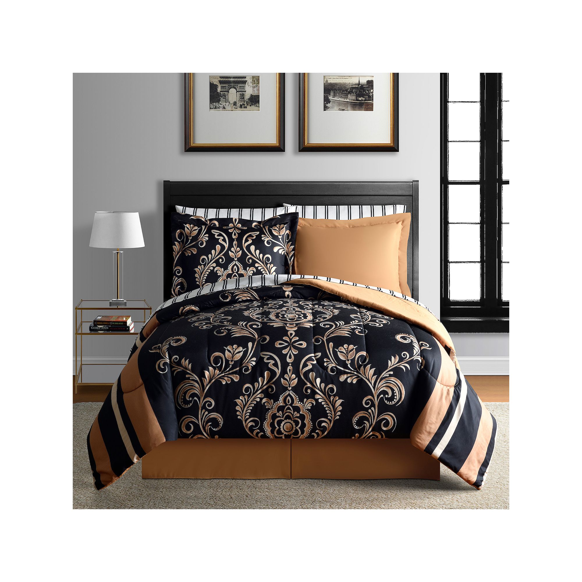 Lanwood Sabrina Comforter Set with Shams, Multi