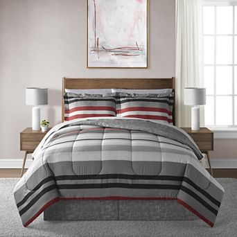 Lanwood Xavier Stripe Comforter Set with Shams