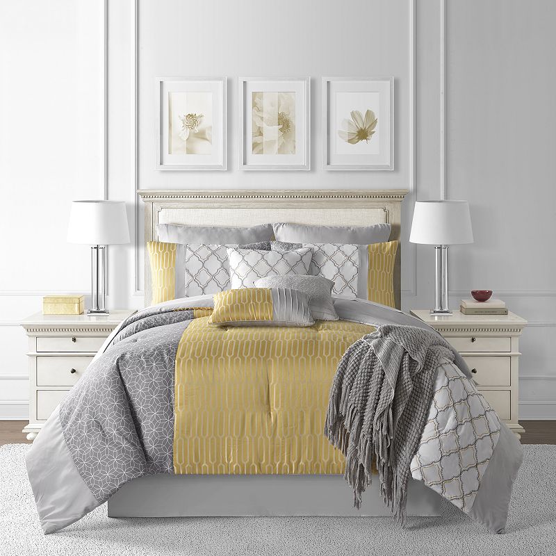 Ridgewood Queen Comforter Set, 10 Piece Bedding