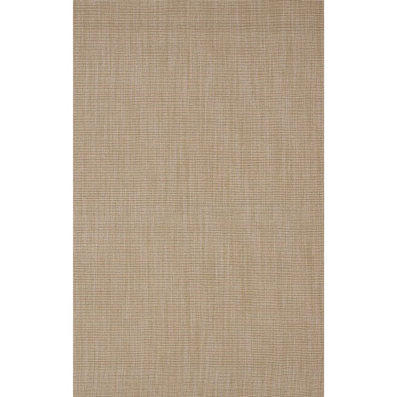 Addison Jaxon Farmhouse Area Rug, Beig/Green, 8X10 Ft