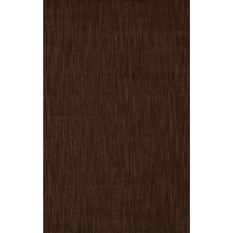 Addison Jaxon Farmhouse Area Rug, Brown, 5X8 Ft