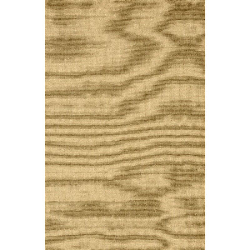 Addison Jaxon Farmhouse Area Rug, Gold, 5X8 Ft