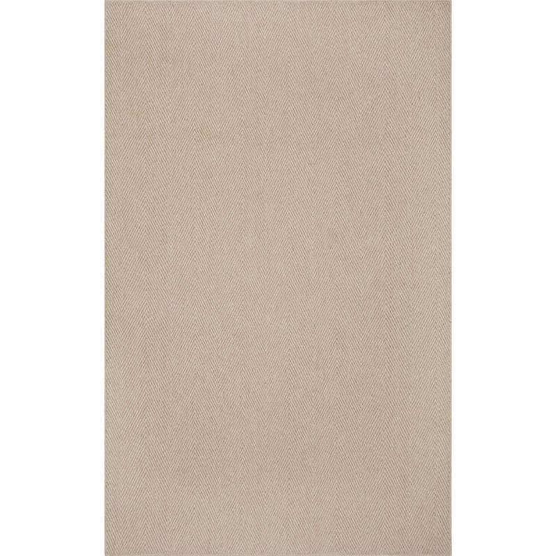 Addison Jaxon Farmhouse Buff Accent Rug, Beig/Green, 8X10 Ft