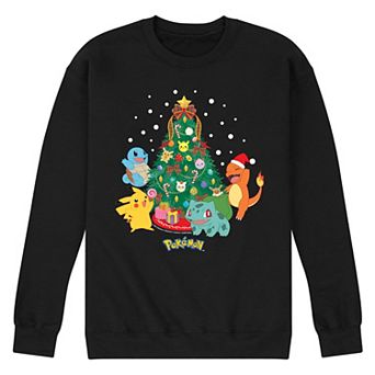 Men's Pokemon Christmas Tree Sweatshirt