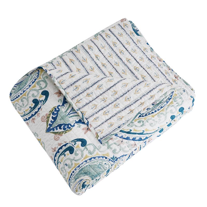 Levtex Home Alita Quilted Throw, Multicolor