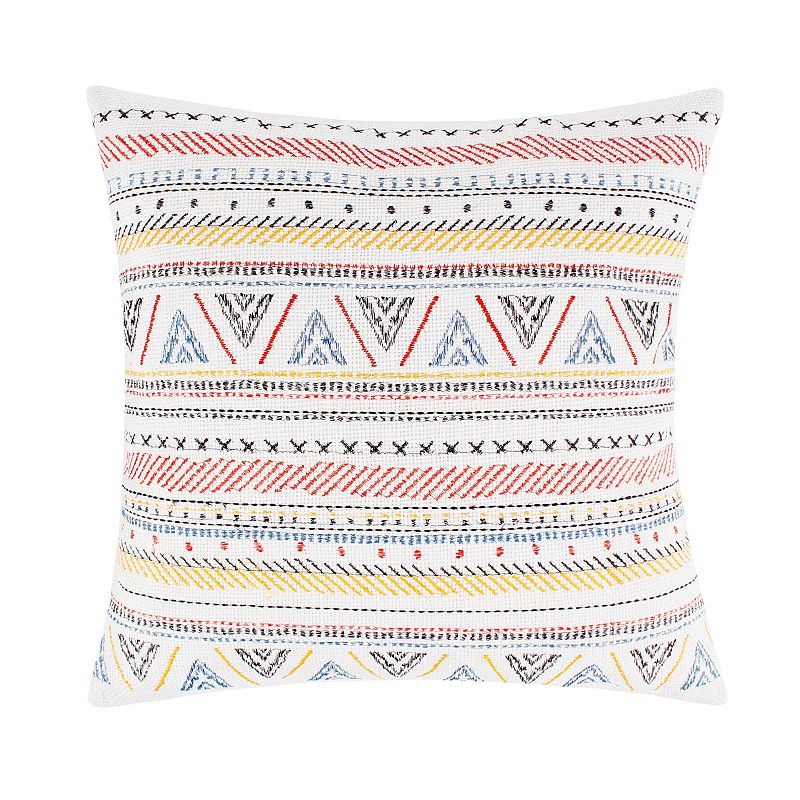 Levtex Home Mills Multi Stripes Pillow, Multicolor, Fits All