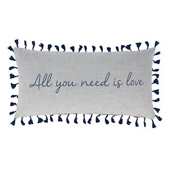 Levtex Home Mills All You Need Is Love Pillow
